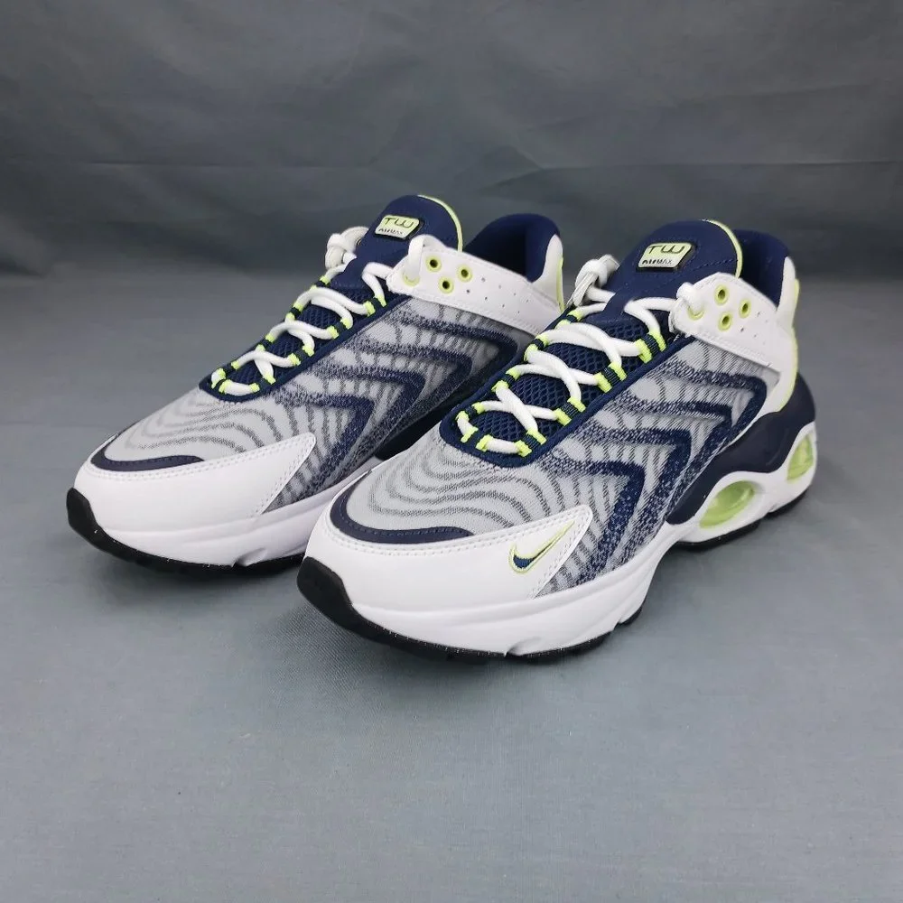 Nike Air Max TW Men's Running Shoes DQ3984 101 White Navy Gray Sizes -NO BOX TOP